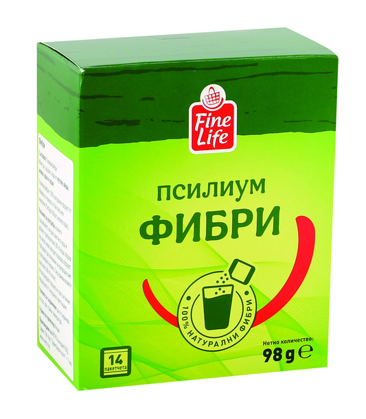 Fine Life Фибри Псилиум 98 г