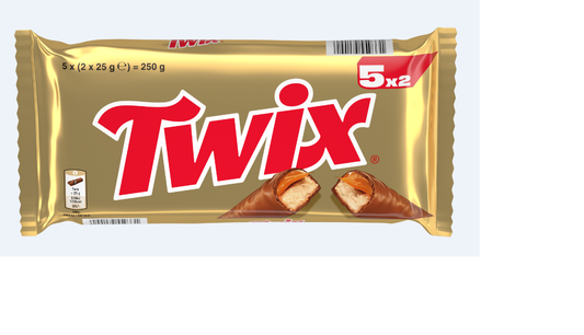 250Г ШОК ДЕСЕРТ TWIX 5 PACK